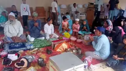 चाईबासा: चाईबासा के कर्बला में मोहर्रम की सातवीं का नियाज़ फातेहा हुआ