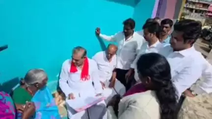 குன்னூர்: பரசுராமன் தெரு பகுதியில் உறுப்பினர் சேர்ப்பு பணியில் ஈடுபட்ட மாவட்ட திமுக கழக செயலாளர்