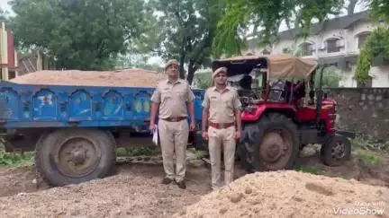 भीनमाल: भीनमाल पुलिस ने अवैध बजरी से भरे तीन ट्रैक्टर ट्राली को किया जब्त, बड़ी कार्रवाई