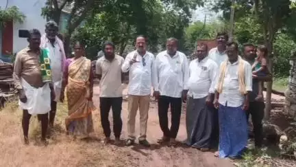 కొక్కెరంచ ఎస్సి మాదిగ కాలనీలో మౌలిక వసతులు కల్పించండి:డివిఎంసి మెంబర్  లింగాల నాగరాజు డిమాండ్