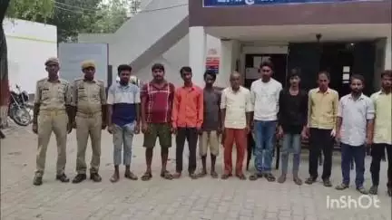संभल: थाना हयात नगर पुलिस ने ₹11 के साथ की गिरफ्तारी, सिटी मजिस्ट्रेट न्यायालय में पेश किया, मारपीट व गाली-गलौज का आरोप