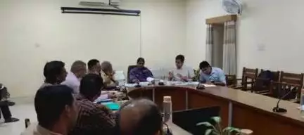 श्रीगंगानगर में मुख्यमंत्री ने थार सीमा क्षेत्र विकास कार्यक्रम योजना के वार्षिक प्लान के लिए बैठक का आयोजन किया