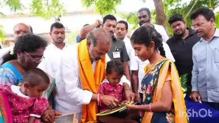 మేడిపల్లి: భీమారం మండలంలోని పలు గ్రామాల్లో అభివృద్ధి కార్యక్రమాల్లో పాల్గొన్న ఎమ్మెల్యే ఆది శ్రీనివాస్