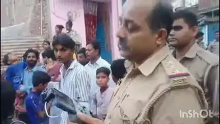 लखीमपुर: प्रभारी निरीक्षक ने ड्रोन कैमरा चला कर की निगरानी, ताशों की गूंज के साथ गोटेय्याबाग से निकला मोहर्रम का सातवां जुलूस