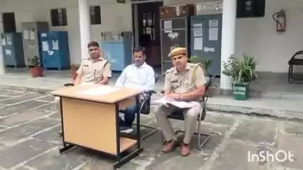गढ़ी: गढ़ी थाने में शांति समिति की बैठक आयोजित