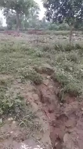 अलवर: तुलेडा मोक्ष धाम में गंदा पानी जमा, अंतिम संस्कार में मुश्किल, अर्थी लेकर कीचड़ से निकलना पड़ा