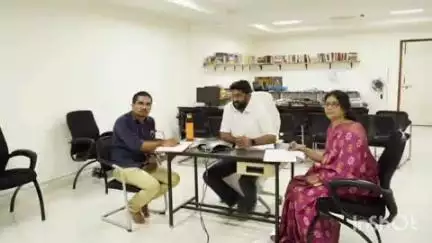 కొత్తగూడెం: కలెక్టరేట్ ఛాంబర్‌లో టీవీ ముక్త్ భారత్ అభయాన్‌పై వీడియో కాన్ఫరెన్స్