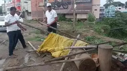 ସମ୍ବଲପୁର ମ୍ୟୁନିସିପାଲଟି: ଭୁତାପଡାରୁ ଧନୁପାଲି ଛକ ପର୍ଯ୍ୟନ୍ତ ମହାନଗର ନିଗମ କାର୍ଯ୍ୟାଳୟ ପକ୍ଷରୁ ଜବରଦଖଲ ଉଚ୍ଛେଦ ଅଭିଯାନ କାର୍ଯ୍ୟକ୍ରମ ଅନୁଷ୍ଠିତ