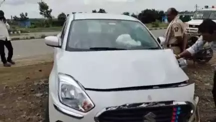 हिंगोली: हिंगोली-वाशिम रोडवरील माळेहिवरा पाटीजवळ कार व ऑटोचा अपघात, सुदैवाने जीवितहानी टळली
