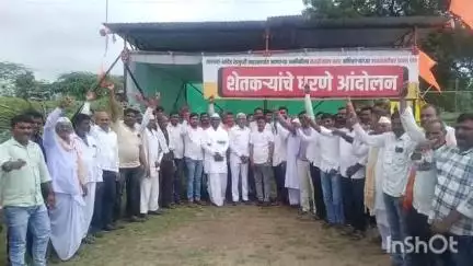 जालना: देव मुर्ती येथे नांदेड-समृद्धी महामार्ग बाधित शेतकऱ्यांचा जलसमाधी आंदोलनाचा इशारा