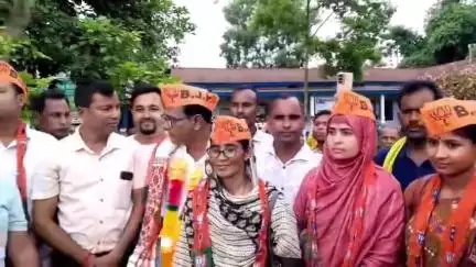 লক্ষীপুৰ: গুৰীয়াধাপ পঞ্চায়তৰ সভাপতি আৰু উপ-সভাপতি নিৰ্বাচিত কৰি পঞ্চায়ত বোৰ্ড গঠন