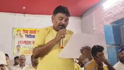 बैरगनियां: बैरगनिया में सांसद प्रतिनिधि दामोदर गाड़ीया ने प्रेस कॉन्फ्रेंस की, क्षेत्रीय विकास पर दी अहम जानकारियां