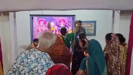ବାରିପଦା ମ୍ୟୁନିସିପାଲଟି: ବାରିପଦାର ଲାଲବଜାର ସ୍ଥିତ ଆଡ଼ପ ମଣ୍ଡପରେ ବାଣ୍ଠିଆ ଜଗନ୍ନାଥଙ୍କ ନୃସିଂହ କାଳୀ ବେଶ ଅନୁଷ୍ଠିତ, ଶହ ଶହ ଭକ୍ତଙ୍କ ଭିଡ