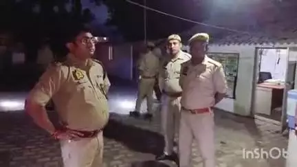 मेहदावल: बेलहर कला थाने का निरीक्षण पुलिस अधीक्षक ने किया