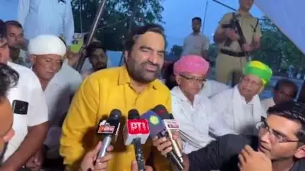 नागौर: बिजली का कनेक्शन काटने से नागौर सांसद हनुमान बेनीवाल ने सरकार को दिया चैलेंज