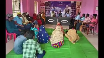 राजिम: ग्राम सढ़ौली और मरौदा में धरती आबा जनजातीय शिविर का आयोजन हुआ