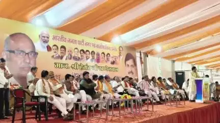 बड़नगर: बड़नगर विधायक जितेंद्र पंड्या ने मप्र के नवनिर्वाचित प्रदेश अध्यक्ष का उज्जैन में किया स्वागत