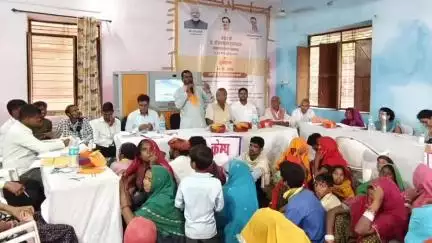 झाडोल: रावछ में पंडित दीनदयाल उपाध्याय अंत्योदय संबल शिविर का आयोजन किया गया