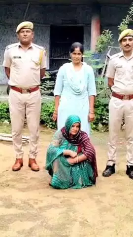 वैर: पुलिस थाना वैर ने गांजा बेचने के आरोप में गिरफ्तार महिला को न्यायालय में पेश किया, न्यायालय ने बढ़ाया पीसी रिमांड