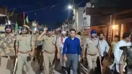 सिराथू: मोहर्रम जुलूस को सकुशल संपन्न कराने के लिए डीएम और एसपी ने कोखराज इलाके में जुलूस के रास्ते का किया भ्रमण