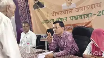 भीम: मण्डावर में अंत्योदय सम्बल पखवाड़े शिविर का उपखंड अधिकारी ने किया निरीक्षण