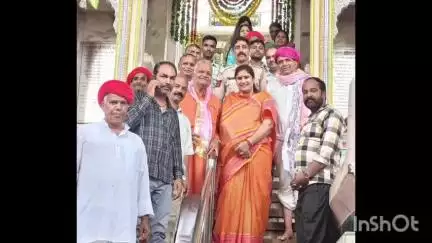 राजसमंद: राजसमंद विधायक दिप्ती माहेश्वरी ने आज चारभुजा में प्रभु श्री चारभुजा के दर्शन किए, झील भरने की कामना की