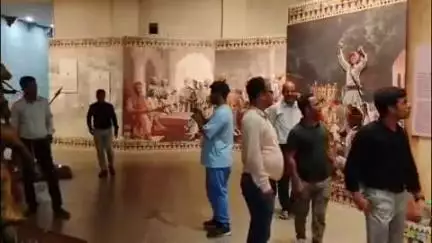 छिंदवाड़ा नगर: राष्ट्रीय मीडिया दल ने श्री बादल भोई राज्य आदिवासी संग्रहालय का निरीक्षण किया