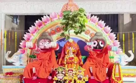 ସୁନ୍ଦରଗଡ ସହର: ରଙ୍ଗା ଢିପା ମାଉସୀ   ମାଁ ମନ୍ଦିରରେ ପ୍ରଭୁ ଶ୍ରୀ ଜଗନ୍ନାଥ ଙ୍କ ବୁଦ୍ଧ ଅବତାର ବେଶ ଦର୍ଶନ