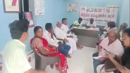 காஞ்சிபுரம்: செவிலிமேடு பகுதியில் இந்திய கம்யூனிஸ்ட் கட்சியின் காஞ்சிபுரம் தொகுதி குழு கூட்டம் இன்று நடைபெற்றது