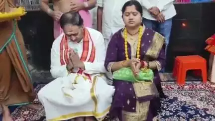 మోపిదేవి ఆలయాన్ని సందర్శించిన టీటీడీ బోర్డు డైరెక్టర్ కృష్ణమూర్తి