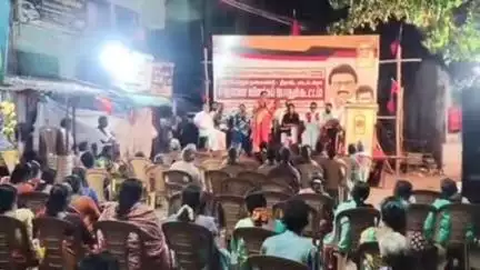 தென்காசி: தென்காசி தெற்கு மாவட்ட திமுக இளைஞரணி சார்பில் நான்காண்டு சாதனை விளக்க தெருமுனை கூட்டம் நடைபெற்றது