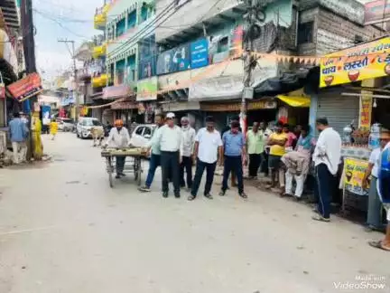 मिर्ज़ापुर: विंध्य कॉरिडोर की भव्यता बढ़ाने के लिए सड़क को 50 फिट चौड़ा किया जाएगा, पीडब्ल्यूडी विभाग ने की पैमाईश