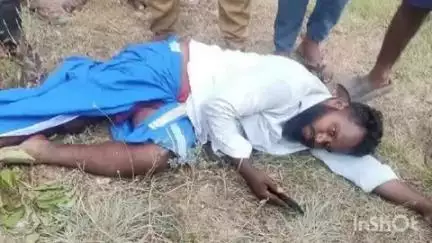 చిత్తూరు గుడిపాల వద్ద రోడ్డు ప్రమాదం ఓ వ్యక్తికి తీవ్ర గాయాలు
