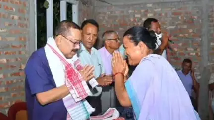 বাক্সা: কুজিদেওঁৰত ৰাইজৰ অভাৱ-অভিযোগৰ বুজ লয় বিধায়ক ফণীধৰ তালুকদাৰে