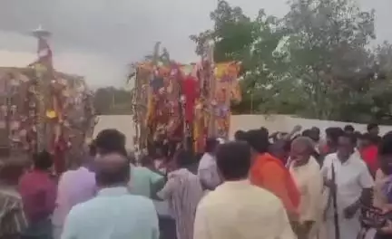 ఆకేపాడులో పీర్లకు బాసికం అందజేసిన రాజంపేట ఎమ్మెల్యే ఆకెపాటి అమర్నాథ్ రెడ్డి