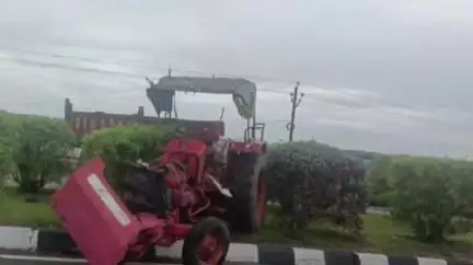 ଗୋପାଳପୁର: ଭକ୍ତ ସାଲେବେଗ ନଗର ସ୍ଥିତ ଜାତୀୟ ରାଜପଥରେ ଟ୍ରାକ୍ଟର ଦୁର୍ଘଟଣାରେ ଜଣେ ଆହତ