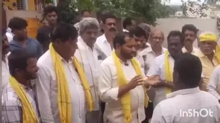 ములకళచెరువులో సూపరిపాలనలో తొలి అడుగు కార్యక్రమం నిర్వహించిన తంబళ్లపల్లి టీడీపీ ఇంఛార్జి జయచంద్రారెడ్డి