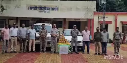 चामोर्शी: आष्टी पोलिसांची धडक कारवाई दोन वेगवेगळ्या गुन्ह्यात प्रतिबंधित सूगंधीत तंबाकू सह १३ लाखाच्या मुद्देमाल जप्त
