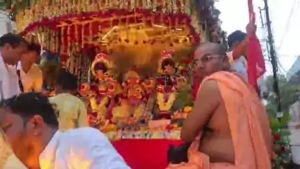 बड़वानी: बड़वानी में तीसरी बार निकली भगवान जगन्नाथ की रथयात्रा, 15 हजार श्रद्धालुओं ने लिया प्रसाद
