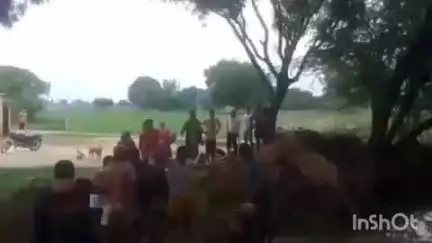 लालगंज: लालगंज क्षेत्र के काशीदीन मजरे शोभवापुर गांव में जमीनी विवाद को लेकर बुजुर्ग महिला और पुरुष को आधा दर