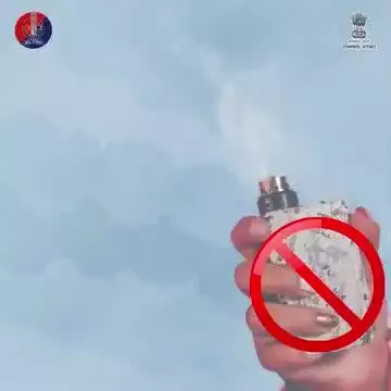 भ्रामक ट्रेंड, खतरनाक अंजाम – ई-सिगरेट के जाल से बचें।

#NoToESmoke
#NoToECigarettes
#RajasthanPolice
#DausaPolice