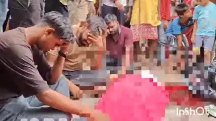 सासाराम: सासाराम के राजेंद्र विद्यालय के सामने ट्रक ने बाइक सवार को मारी टक्कर, हुई मौत