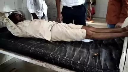 पोरसा: धर्मपुरा गांव में करंट लगने से बुजुर्ग की हालत गंभीर, अस्पताल में भर्ती