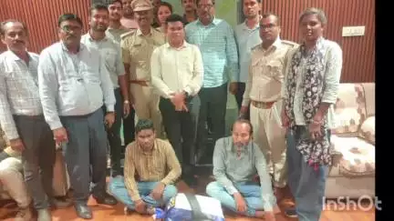 जगदलपुर: परपा में दुर्लभ वन्य प्राणी पेंगोलिन की छाल की तस्करी करते पकड़े गए दो तस्कर, 13 किलो पेंगोलिन स्केल्स जब्त