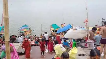 बक्सर: बक्सर में गंगा नदी के जलस्तर में मामूली वृद्धि, बाढ़ पूर्व तैयारियों में जुटा जिला प्रशासन