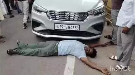 लालगंज: सरेनी थाना क्षेत्र के गेगासो गंगा नदी पुल से चार दिन पहले युवक द्वारा छलांग लगाने के बाद शव बरामद नहीं हुआ