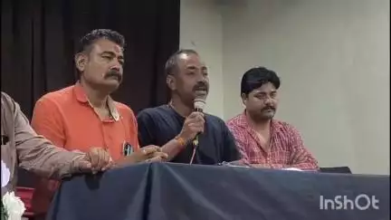 धार: सांस्कृतिक धरोहर रक्षा समिति ने इमामबाड़ा मुद्दे पर धार के एक निजी होटल में प्रेस कॉन्फ्रेंस की