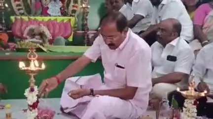 நாமக்கல்: "ஓரணியில் தமிழ்நாடு பரப்புரை திமுகவில் உறுப்பினர்கள் இல்லை என்பதையே காட்டுகிறது" Ex.அமைச்சர் தங்கமணி விமர்சனம்