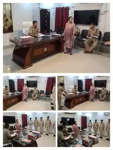 आज दिनांक-04.07.2025 को पुलिस अधीक्षक, कटिहार द्वारा लाइन डे के दिन पुलिस केंद्र कटिहार का निरीक्षण किया गया एवं पुलिसकर्मियों की विभिन्न समस्याओं को सुनकर समाधान हेतु उचित दिशा-निर्देश दिया गया I