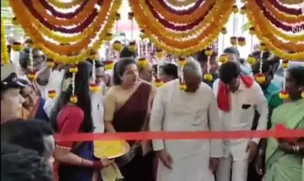 ಚಿತ್ತಾಪುರ: ಕಲಬುರಗಿ: ಚಿತ್ತಾಪೂರ ನಲ್ಲಿ ನಿರ್ಮಾಣಗೊಂಡ ಪ್ರಜಾ ಸೌಧ ಉದ್ಘಾಟನೆ